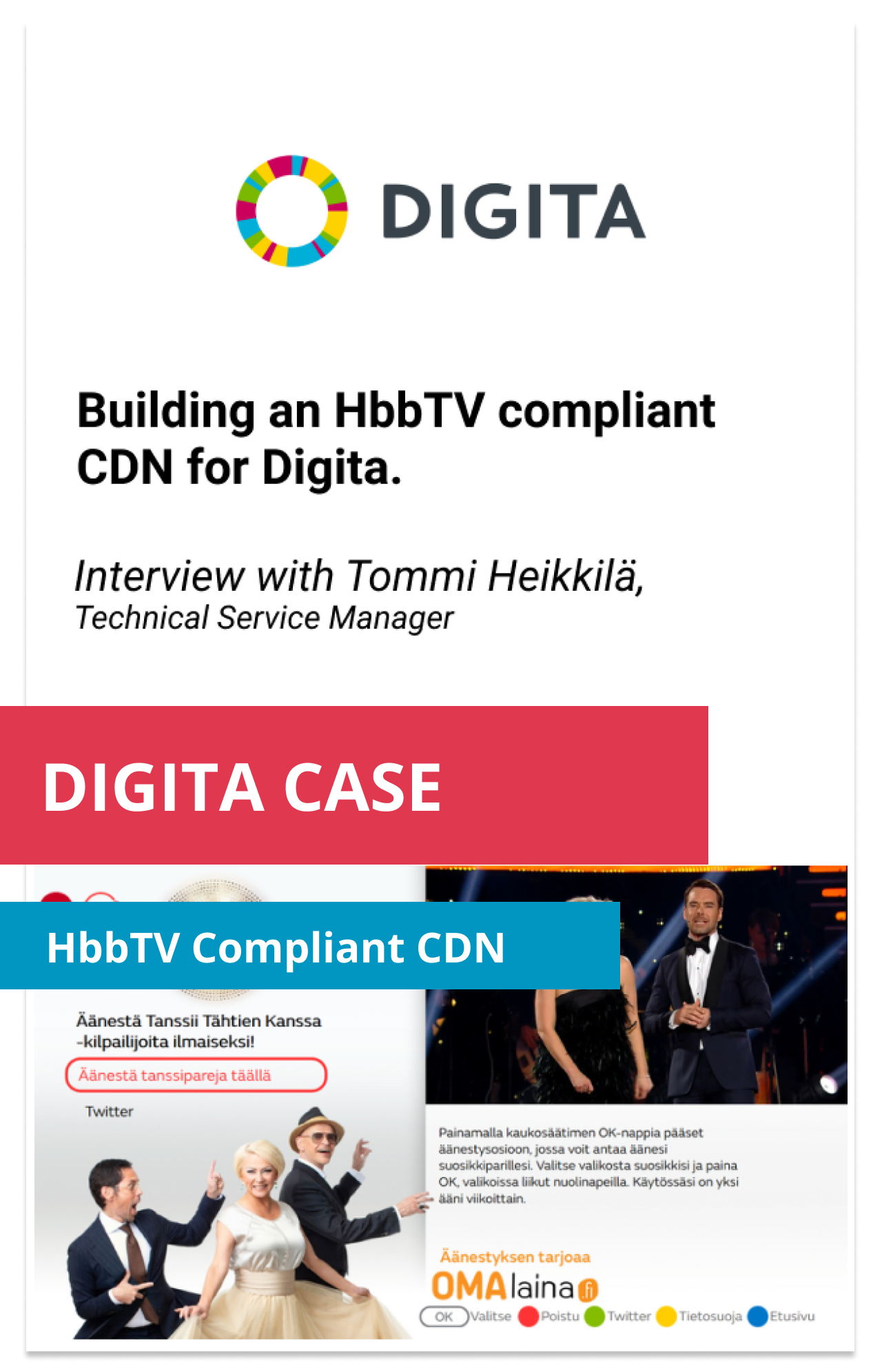 Case Study HbbTV CDN